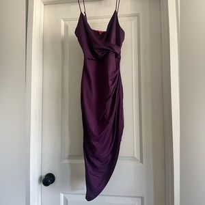 purple prom dress